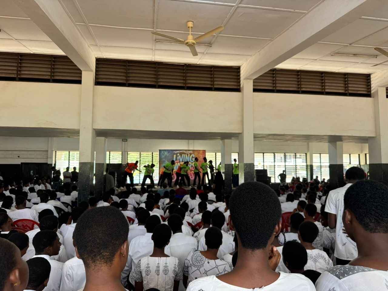 Members in white uniform — Living Waters Incorporated
