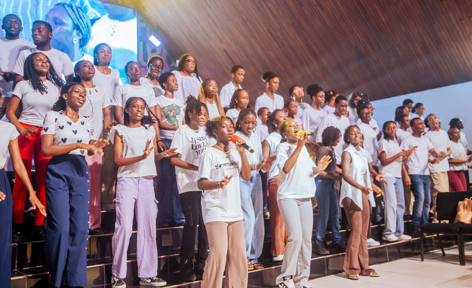 Hands lifted in worship — Living Waters Incorporated